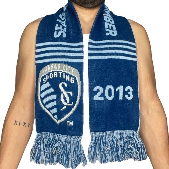 Sporting Kansas City KC 2013 Season Ticket Holder MLS Scarf - Picture 1 of 3